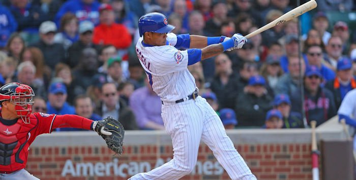 Chicago Cubs shortstop Addison Russell hit his 20th home run of the season on Sunday, helping lead the charge for the Cubs in their 9-5 victory over the Astros.